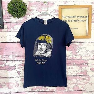 PUT ON YOUR HAMLET Junior Thespian T-shirt Small